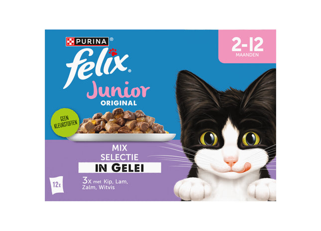 Felix Junior original mix selectie in gelei