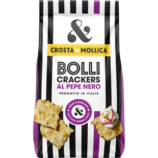 Crosta & Mollica Bolli crackers zwarte peper