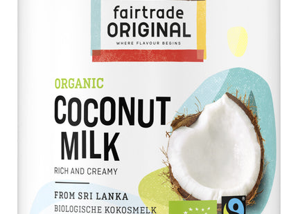 Fairtrade Original Organic Coconut Milk