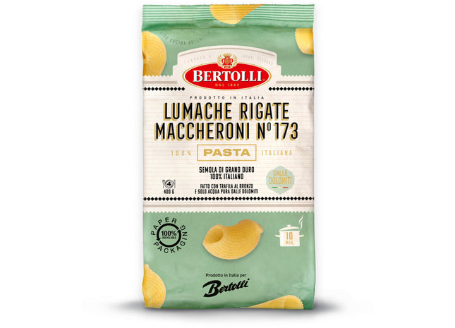 Bertolli Pasta lumache rigate maccheroni no 173