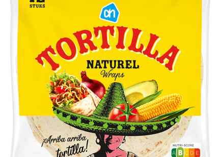 Tortilla naturel wraps