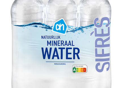 Mineral water carbonated 6-pack