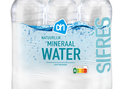 Mineral water slightly sparkling 6-pack