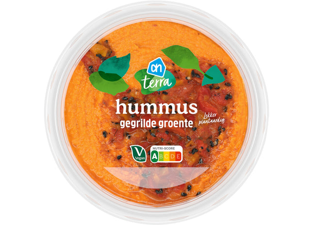 Terra Plantaardige hummus gegrilde groente