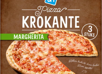 Pizza krokante margherita 3 stuks