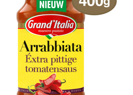 Grand' Italia Arrabbiata extra pittige tomatensaus  Dutchshopper