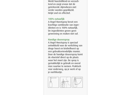 A.Vogel Hoestspray droge kriebelhoest spray