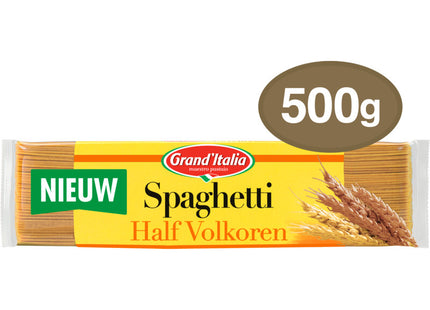 Grand' Italia Spaghetti half whole wheat