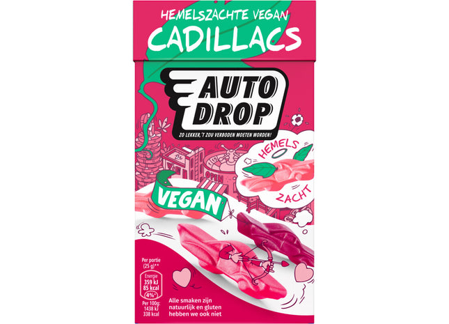 Autodrop Hemelszachte vegan cadillacs