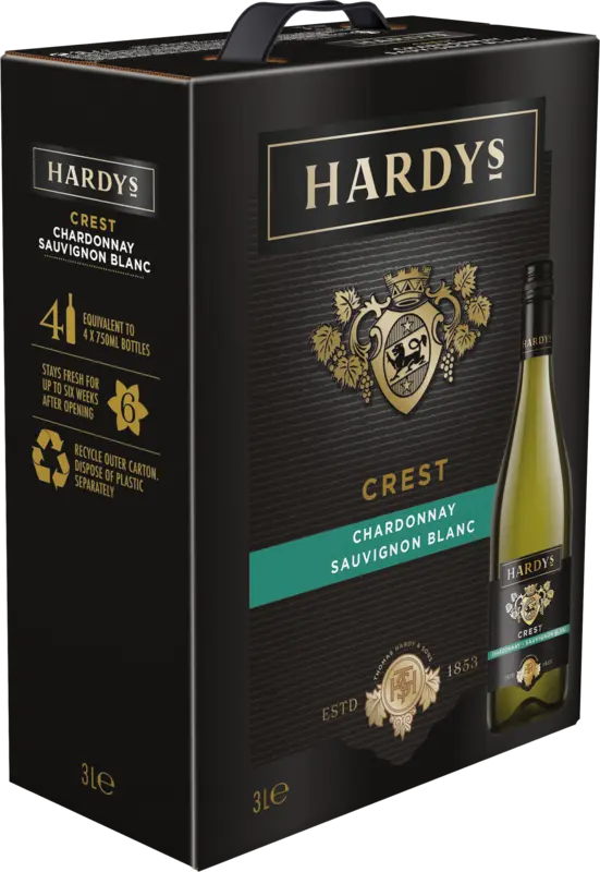 Hardys Weißwein-Zapfanlage