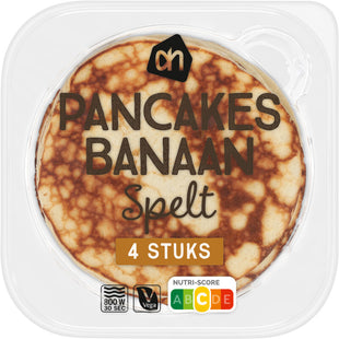 Banaan spelt pancakes