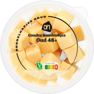 Goudse kaasblokjes oud 48+