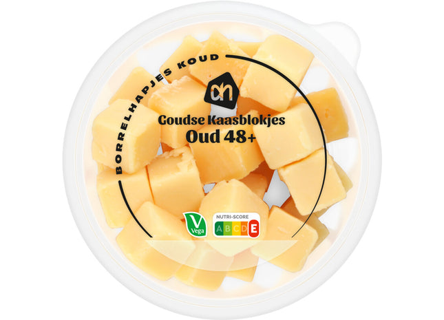 Goudse kaasblokjes oud 48+