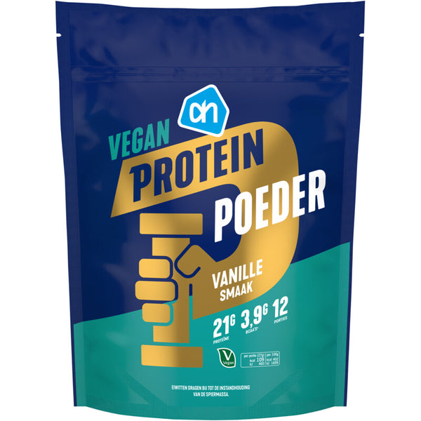 Vegan protein powder vanilla flavour
