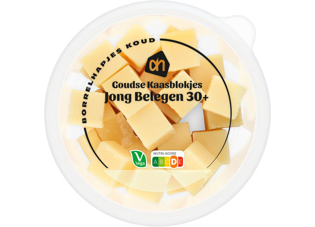 Kaasblokje jong belegen 30+