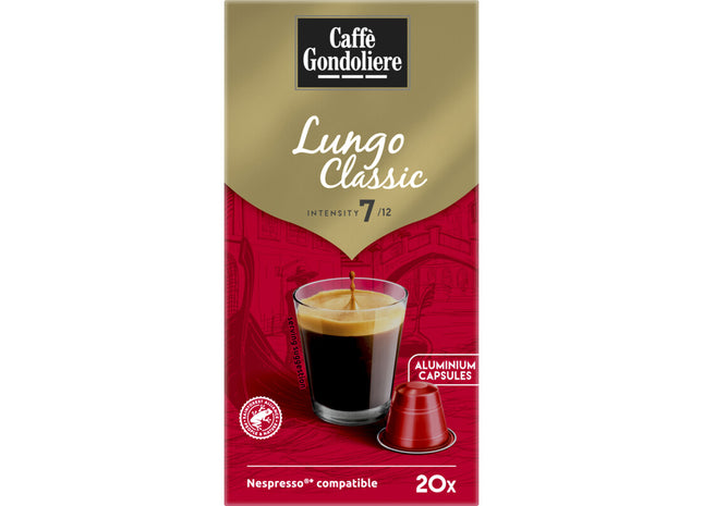 Caffé Gondoliere Lungo classic capsules