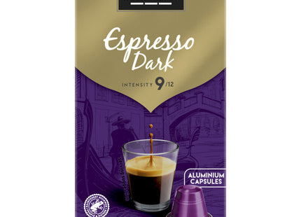 Caffé Gondoliere Espresso dark capsules