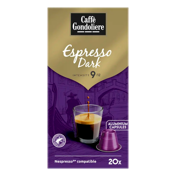 Caffé Gondoliere Dark Espresso Capsules