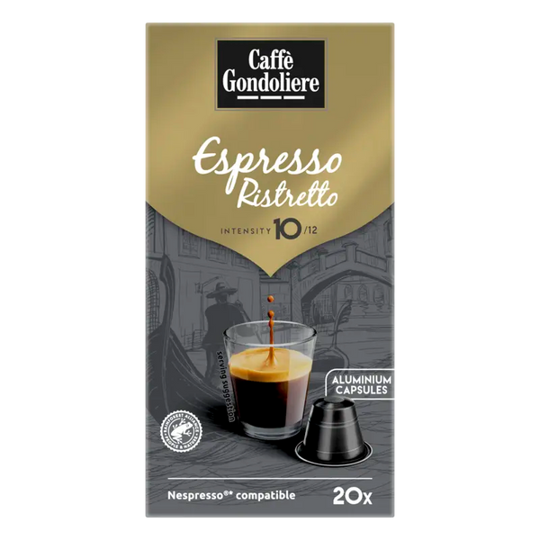 Caffé Gondoliere Espresso ristretto capsules