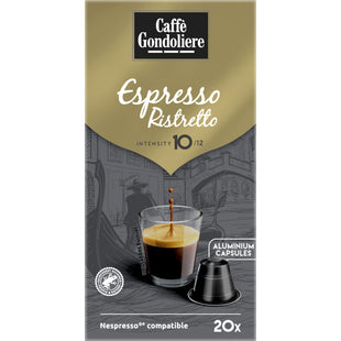 Caffé Gondoliere Espresso ristretto capsules