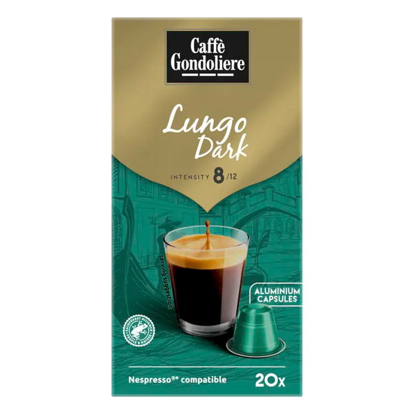 Caffé Gondoliere Lungo dark capsules