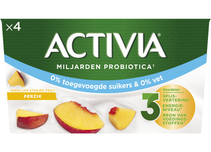 Activia Yoghurt perzik 0%