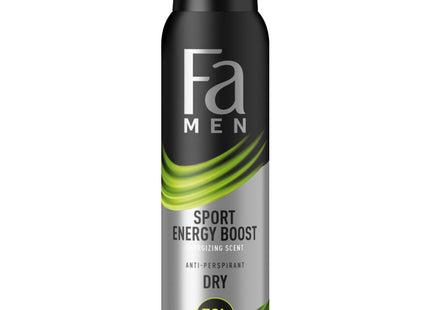 Fa Men sport energy boost deodorant spray
