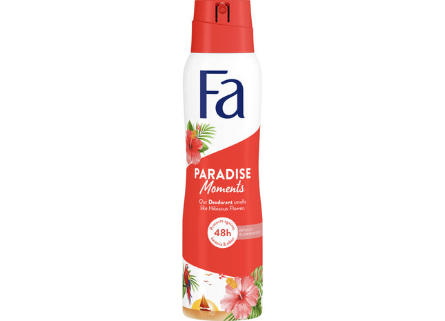 Fa Paradise moments deodorant spray