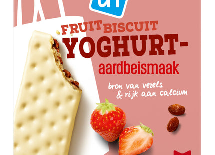 Fruitbiscuit yoghurt aardbeismaak