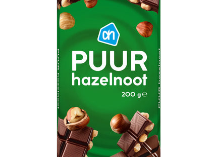 Bar of pure hazelnut