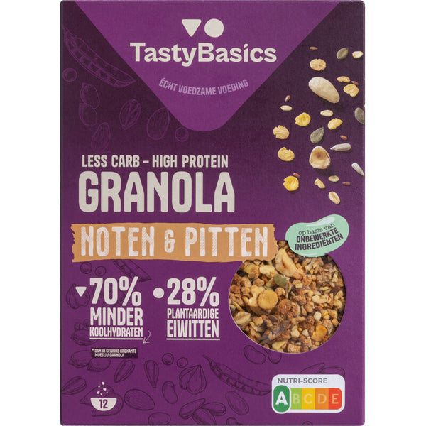 TastyBasics Crunchy granola noten & pitten
