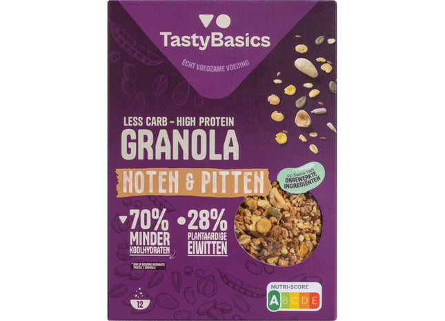 TastyBasics Crunchy granola noten & pitten