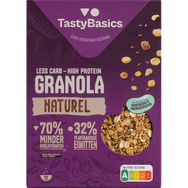 TastyBasics Knuspriges Natur-Granola