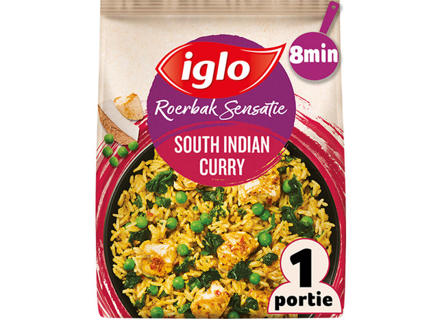Iglo Roerbaksensatie south Indian curry