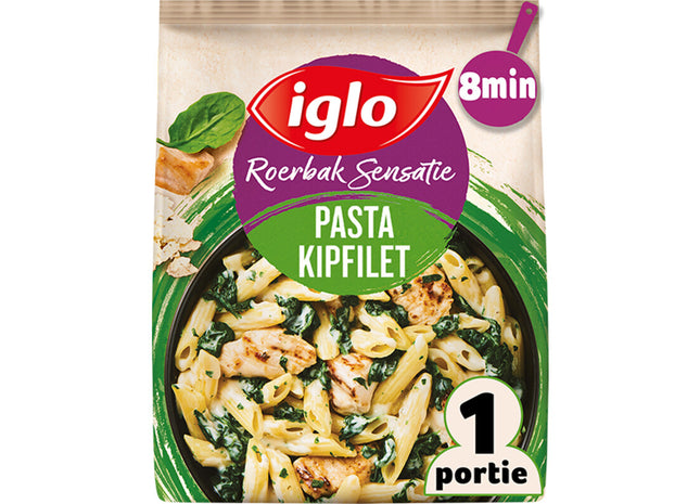 Iglo Roerbaksensatie pasta kipfilet boursin  Dutchshopper