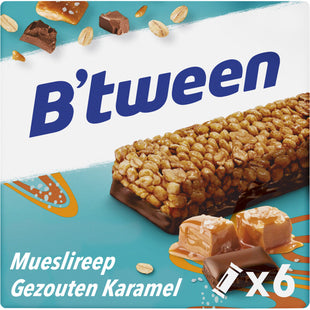 Hero B'tween mueslireep gezouten karamel
