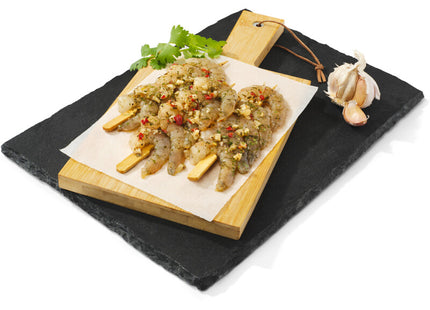 BBQ shrimp skewer garlic