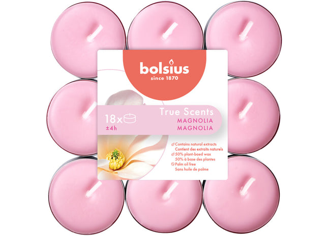 Bolsius True scents geurtheelichten magnolia