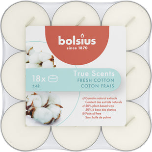 Bolsius Geurtheelichten fresh cotton