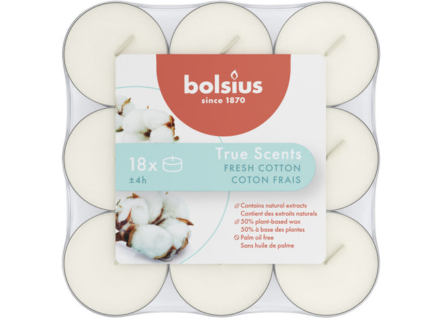Bolsius Geurtheelichten fresh cotton