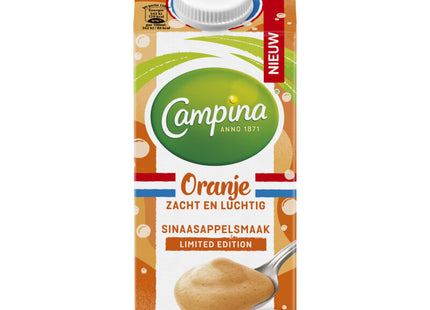 Campina Oranje zacht en luchtig sinaasappelsmaak