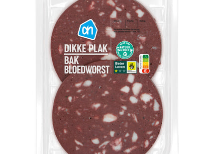 Bakbloedworst dikke plak