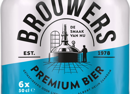 Brouwers Premium bier 6-pack