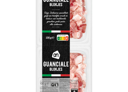 Guanciale blokjes