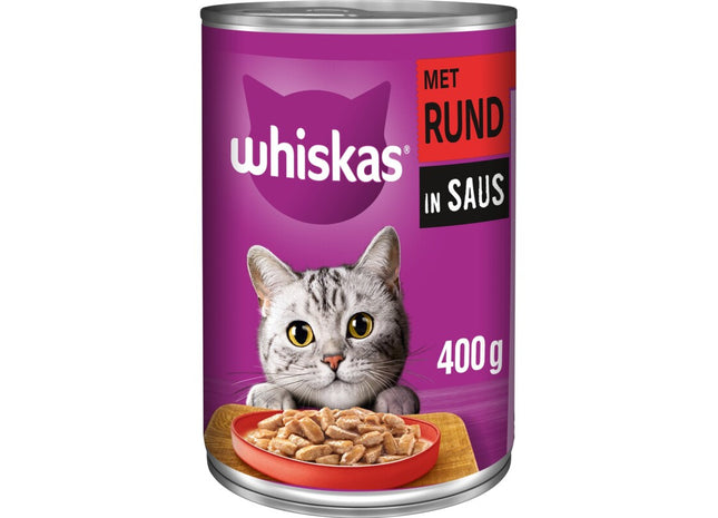 Whiskas mit Rindfleisch und Soße