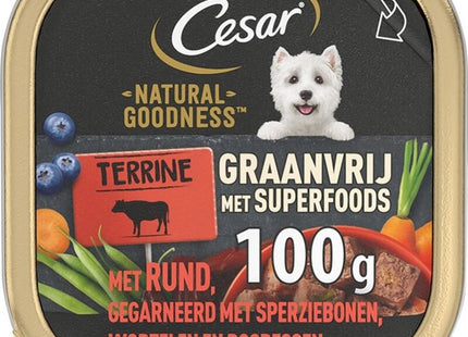 Cesar Natural goodness rund,sperzie,wortel