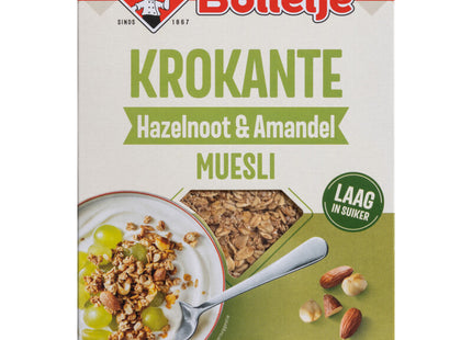 Bolletje Krokante hazelnoot & amandel muesli