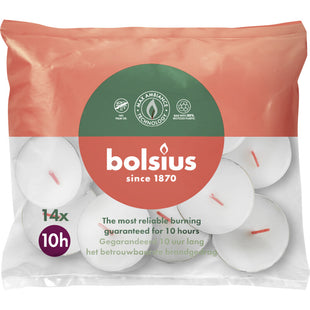 Bolsius Maxi theelichten 10 uurs