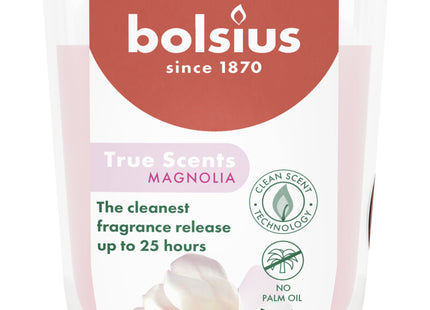 Bolsius True scents geurglas magnolia 8cm