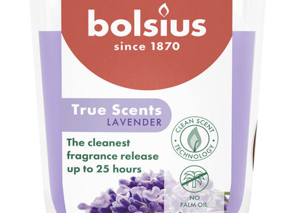 Bolsius True scents geurglas lavender 8cm